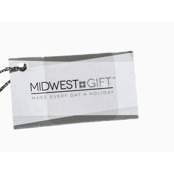 Woodstock Ganz Christmas Gnome Ornament Deer Antler Fluffy White Decor - Picture 9 of 11